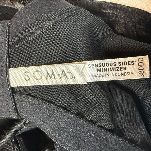 Soma Black Seamless Full-Coverage Bra - Picture 8 of 8